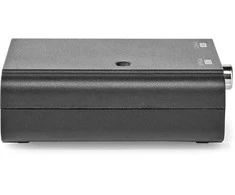 Nedis AV adapteris Nedis ACON2505BK garso failų keitiklis Juodas