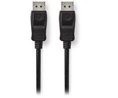 Kabelis Nedis CCGB37010BK20 kabelis DisplayPort 2 m Juodas