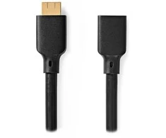 Kabelis Nedis CVGB35090BK10 kabelis HDMI 1 m HDMI Typu A (Standard) Juodas
