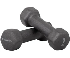 Neopreniniai hanteliai inSPORTline ON-X Renbell 2 x 1kg