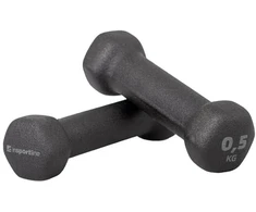 Neopreniniai hanteliai inSPORTline ON-X Renbell 2 x 0,5kg