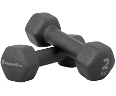 Neopreniniai hanteliai inSPORTline ON-X Renbell 2 x 2kg
