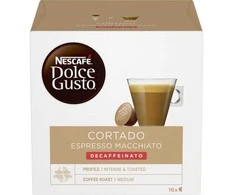 NESCAFÉ® Dolce Gusto® Cortado Espresso Macchiato Decaffeinato coffee capsules, 16 pcs