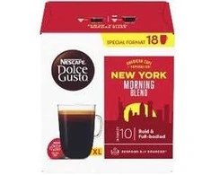 Nestl Nescafe Dolce Gusto New York Morning Blend Grande kava, 18 kapsulių dėžutėje