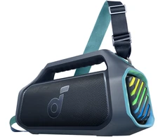 Nešiojama belaidė kolonėlė Soundcore Boom 2 Plus, 140 W, Bluetooth 6.0, IPX7, mėlynos spalvos