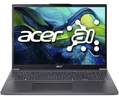 Nešiojamas kompiuteris ACER NTB Aspire 16 (A16-71M-54XS), Ultra 5 125H, 16", 1920x1200, 16 GB, 1 TB SSD, Arc, W11 Home, plieno pilka