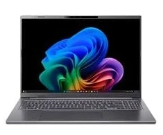 Nešiojamas kompiuteris ACER NTB Aspire 16 AI (A16-A71M-R435), Ryzen AI 7 445, 16" WUXGA, 32 GB, 1 TB SSD, Radeon, W11H, pilkas