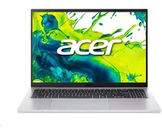 Nešiojamas kompiuteris ACER NTB Aspire Go 16 (AG16-71P-917C), Core 9 270Hz, 16" WUXGA, 16 GB, 512 GB SSD, Intel Graphics, Linux, sidabrinis