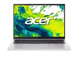 Nešiojamas kompiuteris ACER NTB Aspire Go 16 (AG16-71P-75ZZ), Core 7 150U, 16" WUXGA, 32GB, 1TB SSD, Intel® W11 Home, grynai sidabrinis