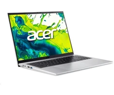 Nešiojamas kompiuteris ACER NTB Aspire Go 16 (AG16-71P-917C), Core 9 270Hz, 16" WUXGA, 16 GB, 512 GB SSD, Intel Graphics, Linux, sidabrinis