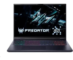 Nešiojamas kompiuteris ACER NTB Predator Helios Neo 18 AI (PHN18-72-97RV), Ultra 9 275HX, 18" WQXGA, 32 GB, 1 TB SSD, RTX 5060, Linux, juodas