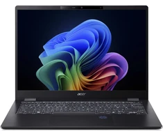 Nešiojamas kompiuteris ACER NTB TravelMate P6 14 AI (TMP614-54T-TCO-72M8), Core Ultra 7 258V, 14" WUXGA, 32GB, 1TB SSD, Intel Arc 140V, W11P, juodas