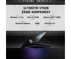 Nešiojamas kompiuteris ASUS ROG Strix SCAR 18 G835LX-NEBULA011X Off Juodas
