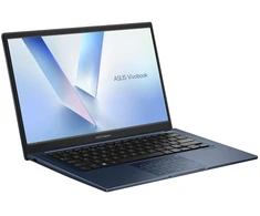 Nešiojamas kompiuteris ASUS Vivobook 14 X1404VA-EB2277WZ Quiet Mėlyna (without power adapter)