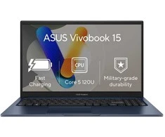 Nešiojamas kompiuteris ASUS NTB Vivobook 15 (X1504VA-BQ4597W), Core 5 120U, 15.6", 1920 x 1080, 16 GB, 1 TB SSD, Intel Graphics, W11 Home, Mėlyna