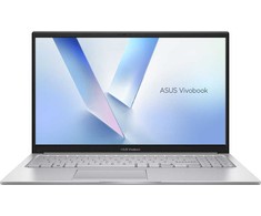 Nešiojamas kompiuteris ASUS NTB Vivobook 15 (X1504VA-BQ3872W), Core 5 120U, 15.6" FHD, 16GB, 512GB SSD, Intel, W11 Home, sidabrinis
