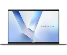 Nešiojamas kompiuteris ASUS NTB Vivobook 16 (M1607GA-MB006W), Ryzen AI 7 445, 16" 1920 x 1200, 16GB, 1TB SSD, Radeon, W11 Home, Sidabrinis
