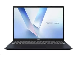 Nešiojamas kompiuteris ASUS NTB Vivobook 16 (M1607KA-MB143), AI 5 330, 16" WUXGA, 16GB, 512GB SSD, Radeon, Be OS, Tyli Mėlyna