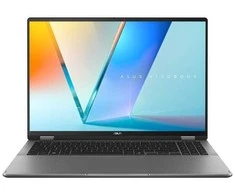Nešiojamas kompiuteris ASUS Vivobook 16 Flip TP3607SA-OLED098W Matte Gray