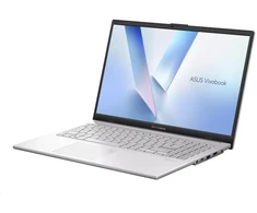 Nešiojamas kompiuteris ASUS NTB Vivobook Go 15 (E1504FA-BQ5409W), R3 30, 15.6" FHD, 8GB, 256GB SSD, Radeon, W11 Home, sidabrinis
