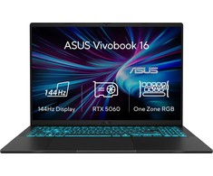 Nešiojamas kompiuteris ASUS Vivobook RTX V16 V3607VM-RP014 Matte Juodas