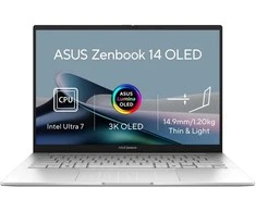 Nešiojamas kompiuteris ASUS Zenbook 14 OLED UX3405CA-OLED382X Foggy Sidabrinis all-metal