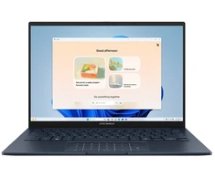 Nešiojamas kompiuteris ASUS NTB Zenbook 14 (UX3405CA-OLED1527W), Ultra 5 225H, 14" 1920 x 1200, 16GB, 512GB SSD, Intel Arc, W11 Home, Mėlyna