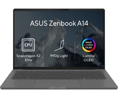 Nešiojamas kompiuteris ASUS Zenbook A14 pilka