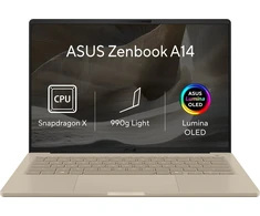 Nešiojamas kompiuteris ASUS Zenbook A14 béžová