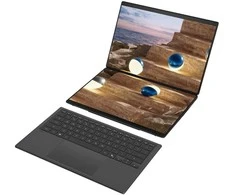 Nešiojamas kompiuteris ASUS Zenbook Duo OLED UX8407AA-OLED152W Moher Gray