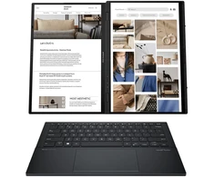 Nešiojamas kompiuteris ASUS Zenbook Duo 14 OLED pilka