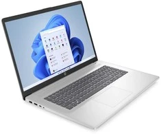 Nešiojamas kompiuteris Hewlett Packard (HP) NTB HP 17-cn3012nc, N100, 8GB, 512GB, UHD, 17.3" FHD IPS 300n, W11H6, Sidabrinis