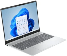 Nešiojamas kompiuteris „Hewlett Packard“ (HP) mažmeninės prekybos specifikacijos. NTB HP OmniBook 5 16-ba1433nc, Core i5-1334U, 16" 2K 1920x1200, 16 GB LPDDR5X, 1 TB SSD, „Win11“, 3M GamePass