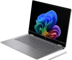Hewlett Packard (HP) Nešiojamas kompiuteris HP OmniBook X Flip 14-fk0002nc, Ryzen AI 7 350, 14" 3K 2880x1800 OLED, 32GB LPDDR5X, 1TB SSD, Windows 11, 2Y On-Site