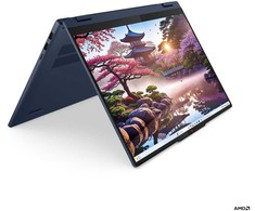 Nešiojamas kompiuteris Lenovo IdeaPad 5 2-in-1 16AKP10 Cosmic Mėlyna (83KU003XCK)