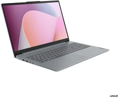 Nešiojamas kompiuteris Lenovo IdeaPad Slim 3 15AMN8 Arctic Pilkas (82XQ01AMCK)