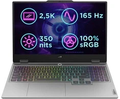 Nešiojamas kompiuteris Lenovo LOQ 15IRX10 Luna Pilkas (83JE0096CK)