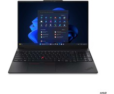 Nešiojamas kompiuteris Lenovo ThinkPad E16 Gen 3 | AMD Ryzen 7 250, 16" WUXGA, 32 GB RAM, 1 TB SSD, Windows 11 Pro | Juodas