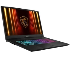 Nešiojamas kompiuteris MSI Katana 17 HX B14WFK-283XCZ juoda