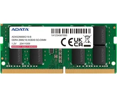 Nešiojamo kompiuterio atmintis ADATA SO-DIMM DDR4/8GB/2666 MHz/CL19/1x8GB