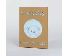 New Baby Naujas Baby Sweet Bear nėščiųjų rinkinys mėlynas, 62 (3-6m), 62 (3-6m) dydis