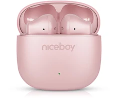 Ausinės Niceboy Beans 4 POP Sakura Rožinė
