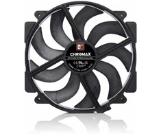 Noctua NF-A14X25r G2 PWM chromax.juodas fan, LCP – juodas, 140mm