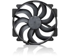 Noctua NF-A14X25r G2 PWM chromax.juodas fan, LCP – juodas, 140mm