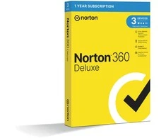Nortonlifelock NORTON 360 DELUXE 25GB CZ 1 vartotojas, 3 įrenginiams, 12 mėn., dėžutė