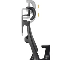 Biuro kėdė Yenkee YGC 500BK FISHBONE