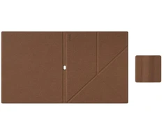 Onyx Boox Note Air 5 C/6 C viršelis, ruda