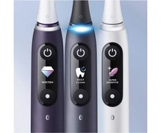 Elektrinis dantų šepetėlis Oral-B iO8, juodas