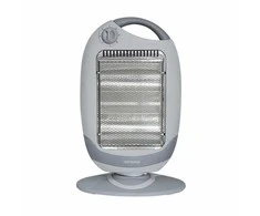 Orava HO-82 halogeninis šildytuvas, 1200 W, 3 lygiai, osciliacija, 18 m2, nešiojimo rankena, pilka