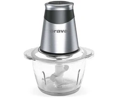 Orava SE-302 smulkintuvas vaisiams, daržovėms, mėsai pjaustyti, 400-500 W, 80 dB, 2 greičiai, 1,2 l, nerūdijančio plieno pjaustymo peilis